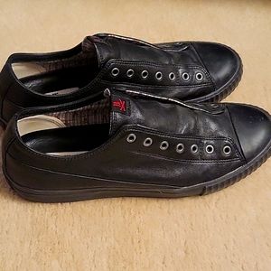 John Varvatos Bootleg black shoes